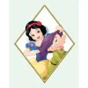 Komar Wandbild Snow White & Dopey 30 x 40 cm