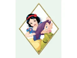 Komar Wandbild Snow White & Dopey 30 x 40 cm