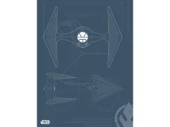 Komar Wandbild Star Wars Fighter 50 x 70 cm