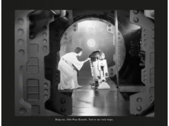 Sale Komar Wandbild Star Wars Quote 50 x 40 cm