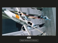 Komar Wandbild Star Wars Fighter 40 x 30 cm