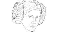 Discount Komar Wandbild Star Wars Leia 50 x 70 cm