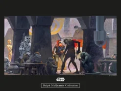 Clearance Komar Wandbild Star Wars Streets 40 x 30 cm