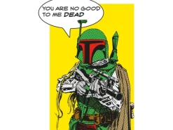 Best Komar Wandbild Star Wars Boba Fett 50 x 70 cm