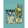 Komar Wandbild Star Wars Beep Boop 50 cm x 70 cm Blau