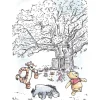 New Komar Wandbild Winnie Pooh Playground 50 x 70 cm