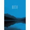 Komar Wandbild Word Lake Blue 50 x 70 cm