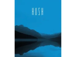 Komar Wandbild Word Lake Blue 40 x 50 cm