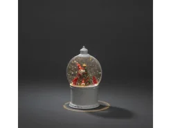 Konstsmide LED Kugellaterne Santas Weiß 1 Warm-Weiße Diode