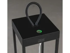 Konstsmide LED-Laterne Ravello Schwarz 30 cm x 15 cm x 15 cm