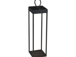 Konstsmide LED-Laterne Ravello Schwarz 50 cm x 15 cm x 15 cm