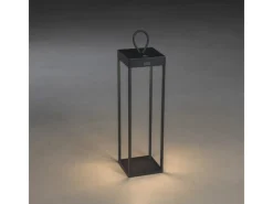 Konstsmide LED-Laterne Ravello Schwarz 50 cm x 15 cm x 15 cm