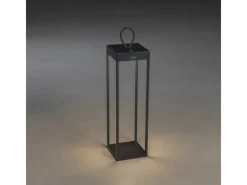 Konstsmide LED-Laterne Ravello Schwarz 50 cm x 15 cm x 15 cm