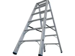 Krause Doppelleiter Stabilo 2 x 6 Stufen 225 kg