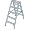 Online Krause Doppelleiter Stabilo 2 x 5 Stufen 120 cm x 50 cm x 105 cm