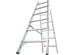 Discount Krause Doppelleiter Stabilo 2 x 6 Sprossen 165 cm x 56 cm x 141 cm