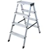 Sale Krause Dopplo Stufen Doppelleiter 2x4 Stufen