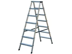 Krause Dopplo Stufen-Doppel-Leiter 2 x 7 Stufen