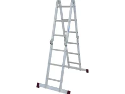 Krause Gelenkleiter Corda 4 x 3 Sprossen und Plattform