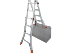 Krause Gelenk-Teleskopleiter Monto TeleMatic 4 x 4 Sprossen