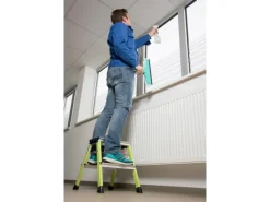 Krause Klapptritt Rolly Fahrbar 2 x 2 Stufen 45 cm x 40 cm x 50 cm