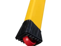 Krause Klapptritt Rolly Fahrbar 2 x 2 Stufen 45 cm x 40 cm x 50 cm Gelb