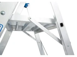 Krause Stehleiter Stabilo mit Großer Plattform 12 Stufen 380 x 111 cm x 240 cm