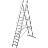 Krause Stufen-Stehlleiter mit großer Standplattform 14 Stufen
