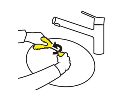 Kärcher Mikrofaser-Wischbezug Indoor für WV-Sprühflaschen 2 Stück