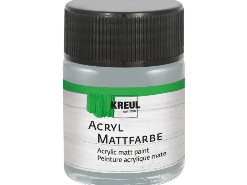 Best KREUL Acryl Farbe Matt Blaugrau 50 ml