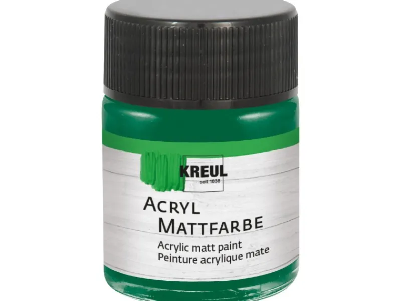 KREUL Acryl Farbe Matt Grün 50 ml