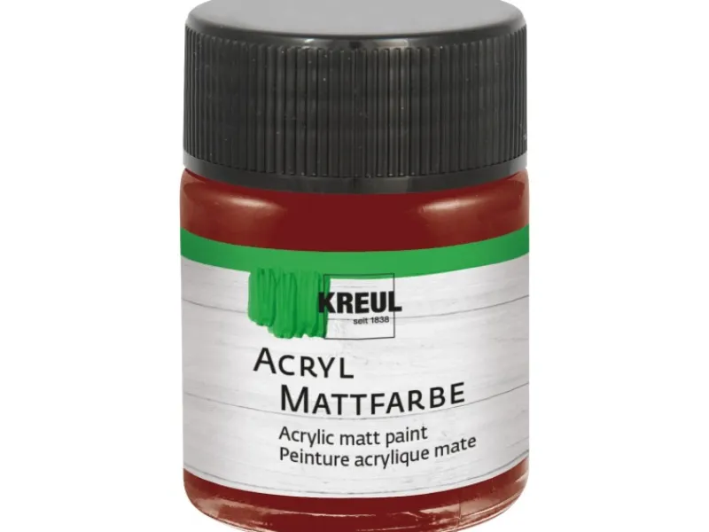 KREUL Acryl Farbe Matt Maron 50 ml