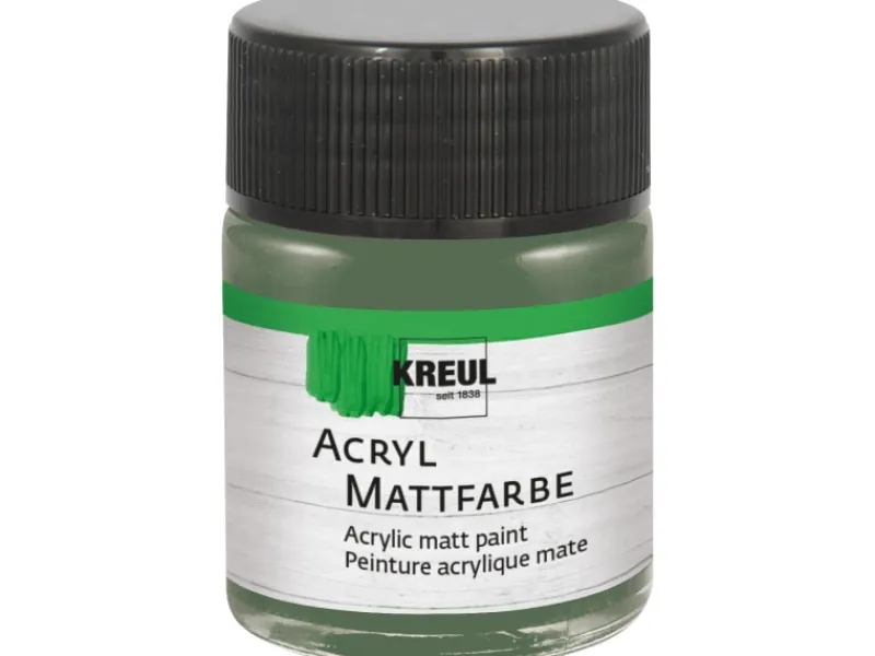 KREUL Acryl Farbe Matt Russischgrün 50 ml