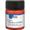 Sale KREUL Acryl Farbe Metallic Rot 50 ml
