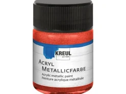 Sale KREUL Acryl Farbe Metallic Rot 50 ml
