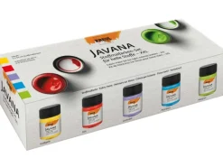 Online KREUL Javana Stoffmalfarben für helle Stoffe Set XXL 5 x 50 ml