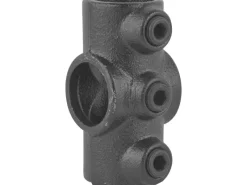 Kreuzstück Durchgehend 90° für Stahlrohr Ø 2,7 cm