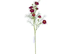 Clearance Kunstblume Ranunkel Wine 74 cm