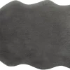 Hot Kunstfell-Teppich 60 cm x 90 cm Anthrazit