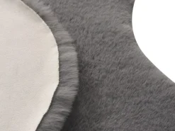 Hot Kunstfell-Teppich 60 cm x 90 cm Anthrazit