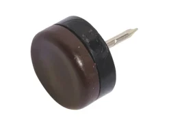 Discount Kunststoffgleiter mit Stift Ø 22 mm 8 Stück Braun