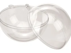 Kunststoff-Kugel teilbar 12 cm glasklar