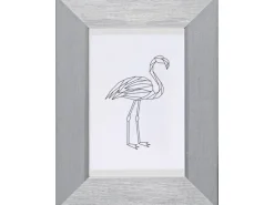 Discount Kunststoffrahmen 10 cm x 15 cm Silber Metallic Look