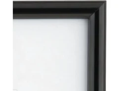 Kunststoffrahmen 21 cm x 29,7 cm Schwarz