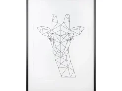 Hot Kunststoffrahmen 60 cm x 80 cm Schwarz