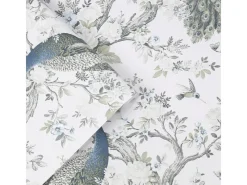 Clearance Laura Ashley Vliestapete Belvedere Midnight 10,05 x 0,52 m Blau