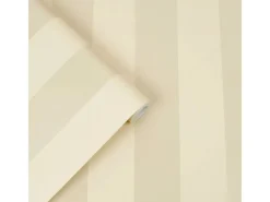 Laura Ashley Vliestapete Lille Pearlescent Stripe Linen 10,05 x 0,52 m