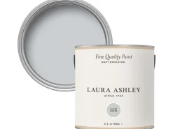 New Laura Ashley Wandfarbe Slate White Hellgrau 2,5 l