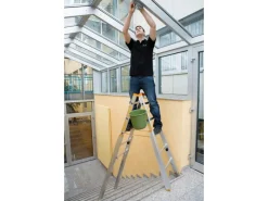 Layher Topic 1061 Treppenstehleiter 2x6 Sprossen