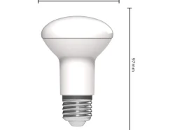 New LED-Leuchtmittel E27 Pilzkopf R63 7 W 806 lm Ø 6,3 cm x 9,7 cm